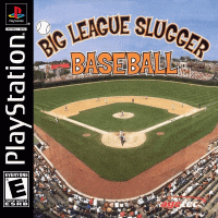 Big League Slugger Baseball Playstation US box art